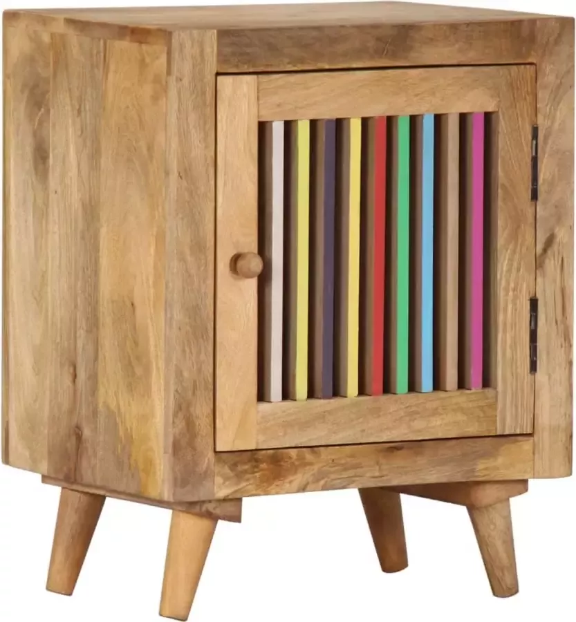 VidaXL -Nachtkastje-40x30x50-cm-massief-mangohout - Foto 3