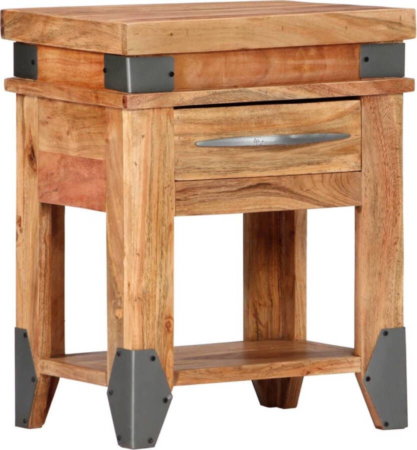 VidaXL -Nachtkastje-40x30x51-cm-massief-acaciahout