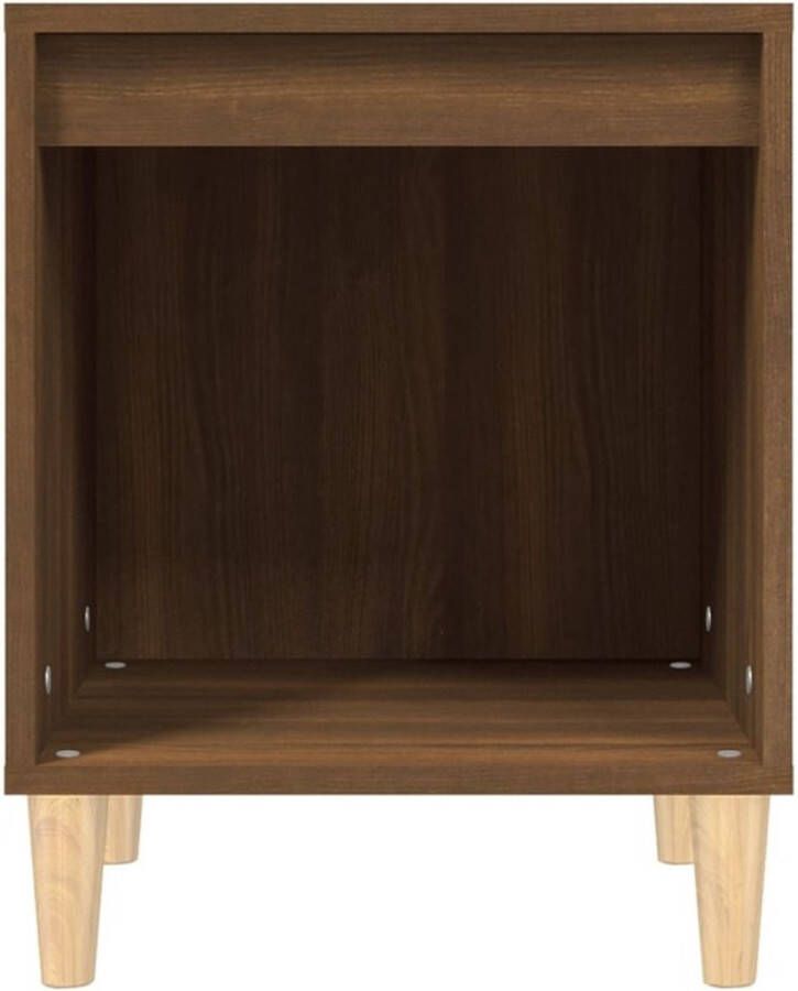 VidaXL -Nachtkastje-40x35x50-cm-bruineikenkleurig - Foto 4