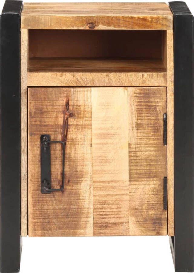 VidaXL Nachtkastje 40x35x55 cm massief mangohout