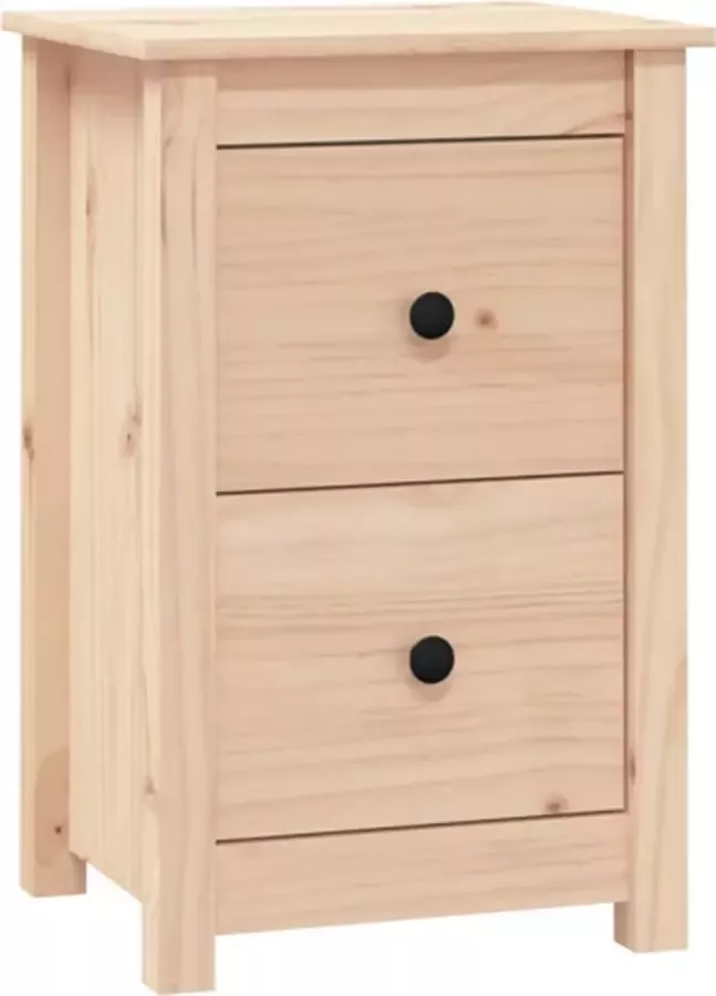 VidaXL -Nachtkastje-40x35x61 5-cm-massief-grenenhout - Foto 3