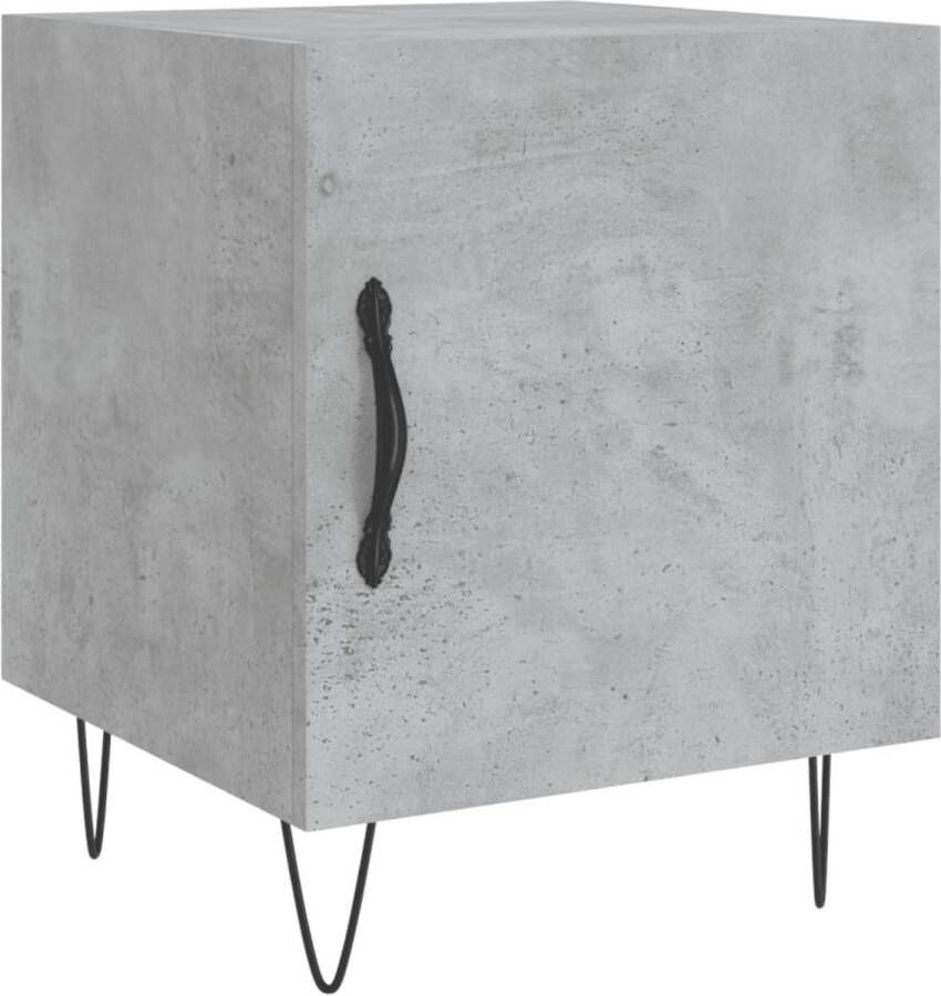 VidaXL -Nachtkastje-40x40x50-cm-bewerkt-hout-betongrijs