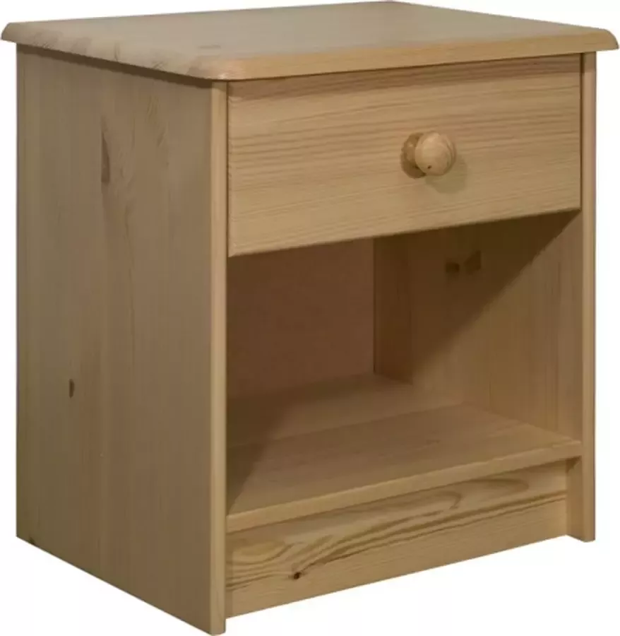 VidaXL -Nachtkastje-41x30x42-cm-massief-grenenhout - Foto 3