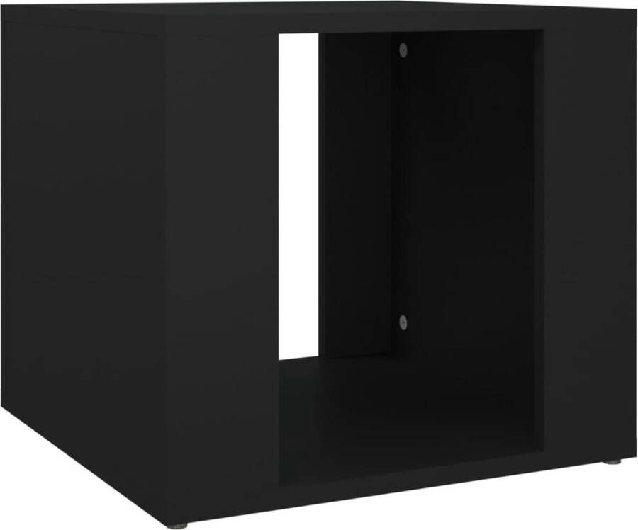 VidaXL -Nachtkastje-41x40x36-cm-bewerkt-hout-zwart