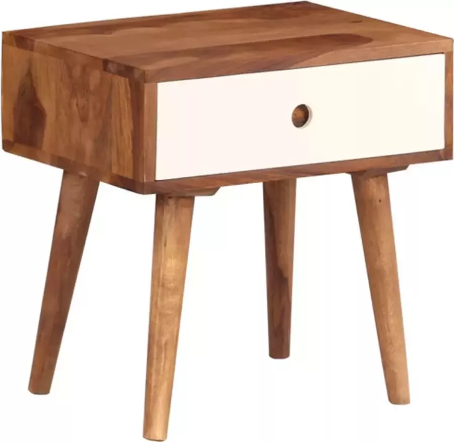 VidaXL -Nachtkastje-45x30x45-cm-massief-sheeshamhout - Foto 2