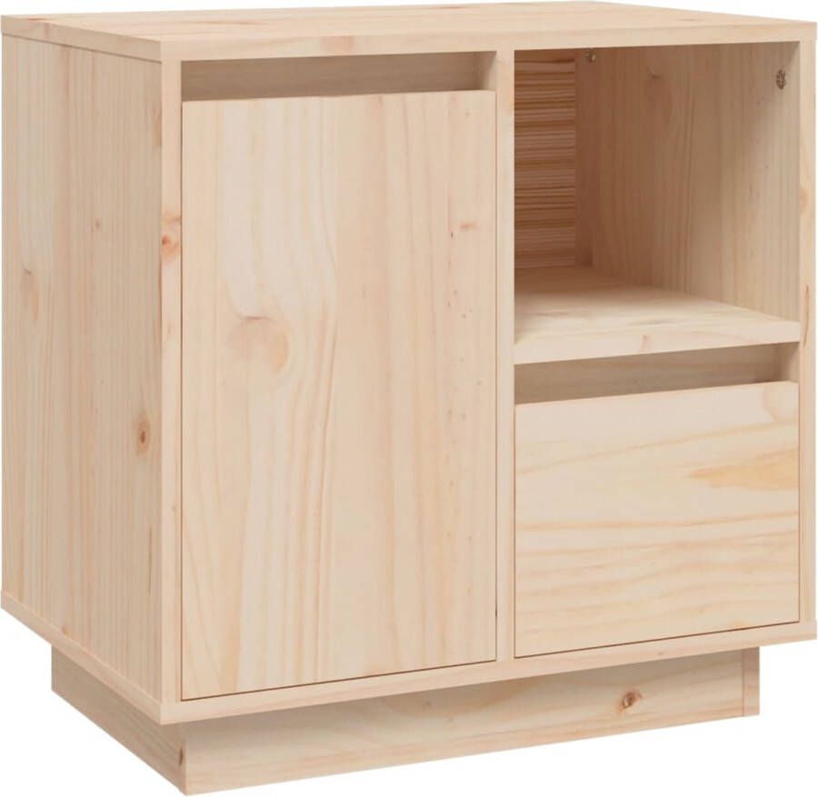 VidaXL -Nachtkastje-50x34x50-cm-massief-grenenhout - Foto 2