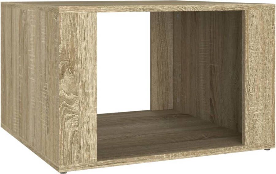 VidaXL -Nachtkastje-57x55x36-cm-bewerkt-hout-sonoma-eikenkleurig - Foto 2