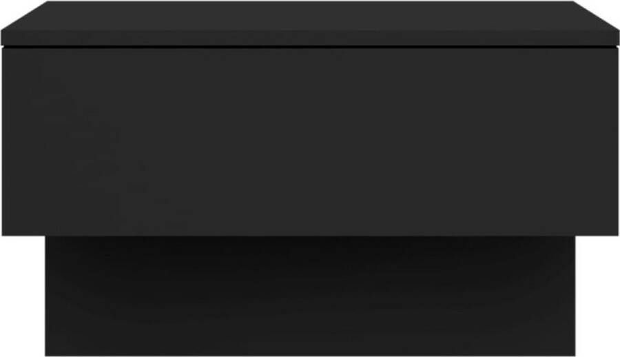 VidaXL -Nachtkastje-wandgemonteerd-zwart - Foto 2
