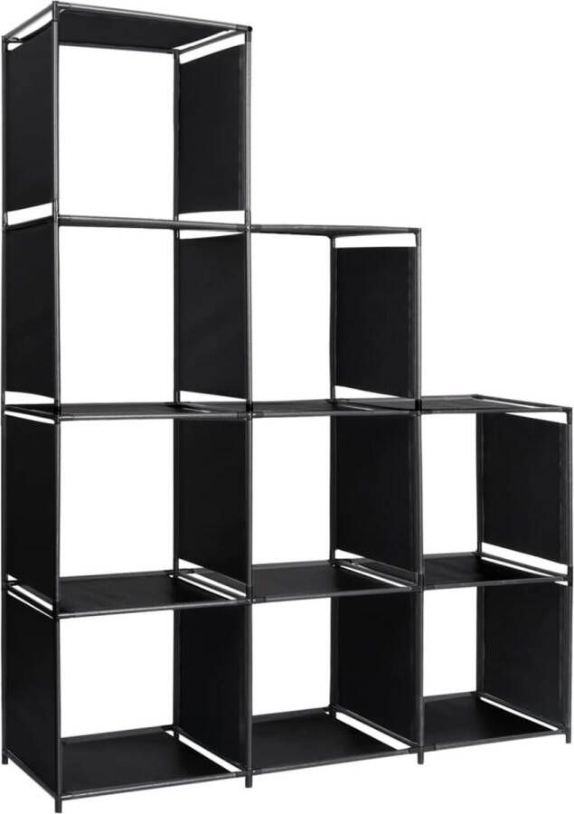 VidaXL -Opbergkast-trapvormig-130x45x170-cm-stof - Foto 4