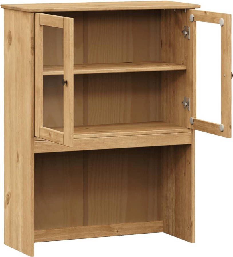 VidaXL -Opzetkast-VIGO-78x30x100-cm-massief-grenenhout