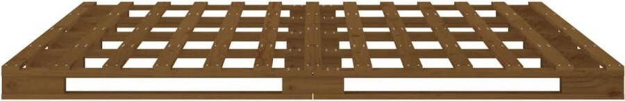 VidaXL -Palletbed-grenenhout-honingbruin-120x190-cm-4FT-Small-Double - Foto 2