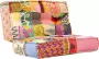 VidaXL Poef 100x100x20 cm stof patchwork - Thumbnail 1