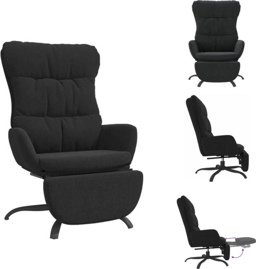 VidaXL Relaxstoel Stoelen 70 x 77 x 98 cm Draaibaar Fauteuil