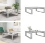 VidaXL Salontafel 100x100x35 cm spaanplaat betongrijs Tafel Tafels Tafeltje Tafeltjes - Thumbnail 2