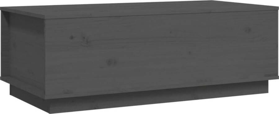 VidaXL Salontafel 100x50x35 cm massief grenenhout Salontafel Houten Salontafel Grenenhout Salontafel Lift Top Tafel Opbergruimte Tv Tafels