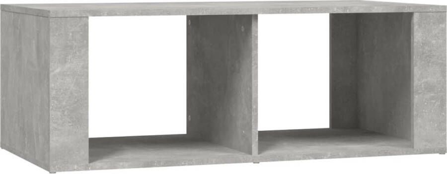 VidaXL -Salontafel-100x50x36-cm-bewerkt-hout-betongrijs - Foto 4