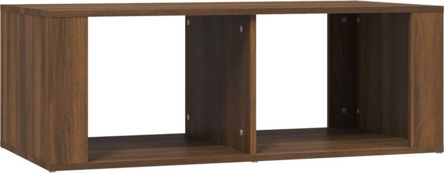 VidaXL -Salontafel-100x50x36-cm-bewerkt-hout-bruineikenkleurig - Foto 2