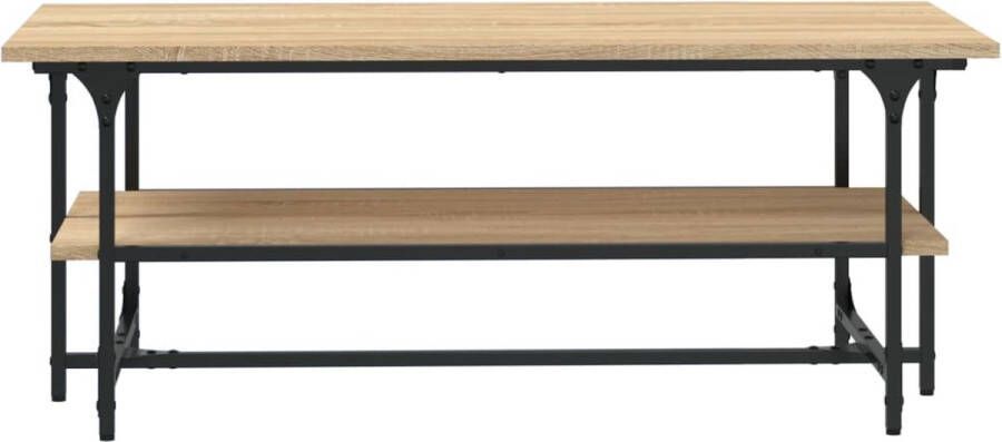 VidaXL -Salontafel-100x50x40-cm-bewerkt-hout-sonoma-eikenkleurig