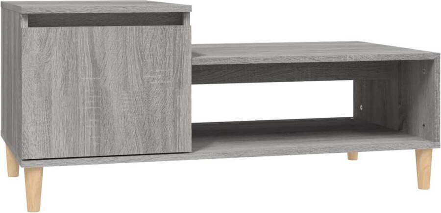 VidaXL -Salontafel-100x50x45-cm-bewerkt-hout-grijs-sonoma - Foto 7