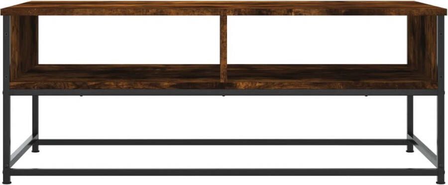 VidaXL -Salontafel-100x51x40-cm-bewerkt-hout-gerookt-eikenkleurig - Foto 3