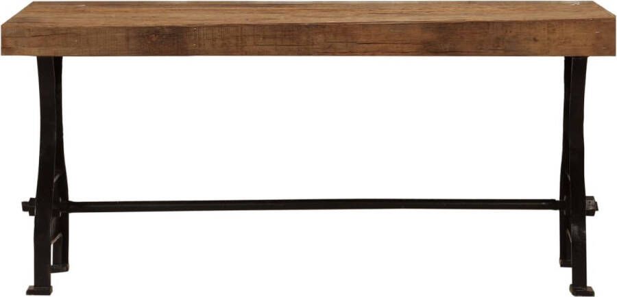 VidaXL -Salontafel-100x60x40-cm-massief-gerecycled-hout - Foto 2