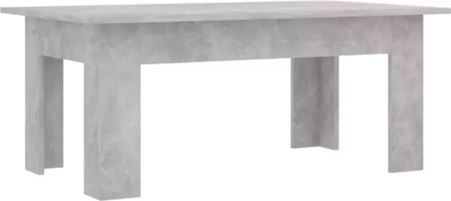 VidaXL -Salontafel-100x60x42-cm-bewerkt-hout-betongrijs - Foto 4