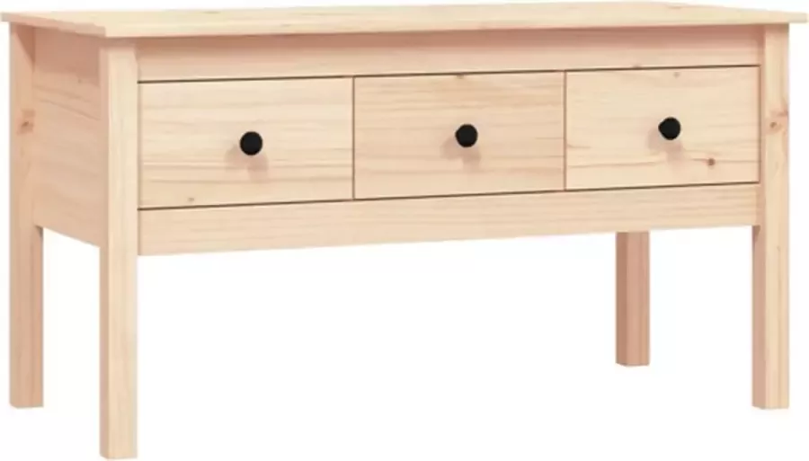 VidaXL -Salontafel-102x49x55-cm-massief-grenenhout - Foto 3