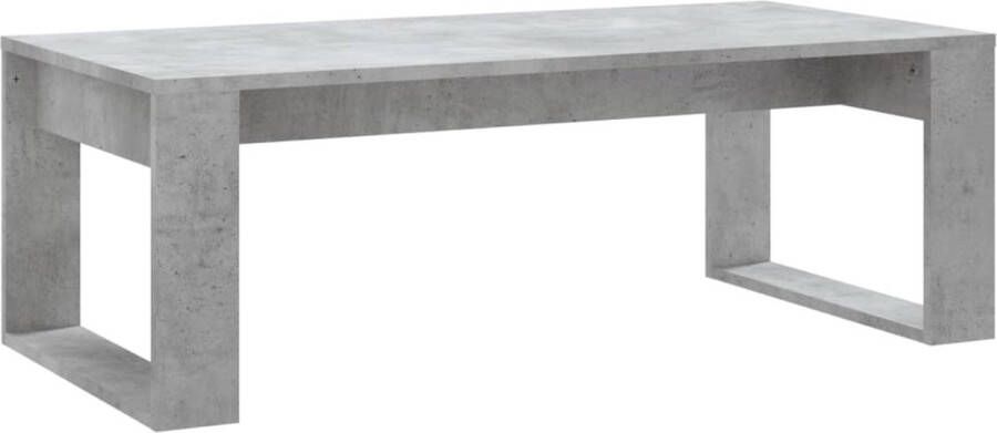 VidaXL -Salontafel-102x50x35-cm-bewerkt-hout-betongrijs - Foto 3