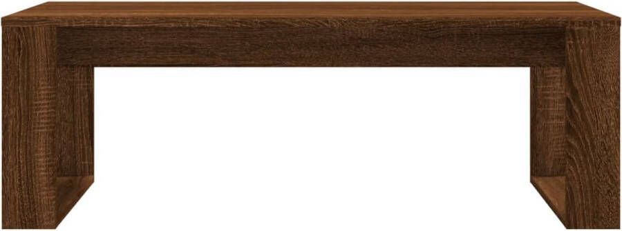 VidaXL -Salontafel-102x50x35-cm-bewerkt-hout-bruin-eikenkleur - Foto 2