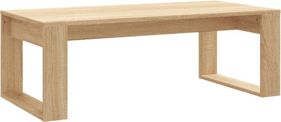 VidaXL -Salontafel-102x50x35-cm-bewerkt-hout-sonoma-eikenkleurig - Foto 3