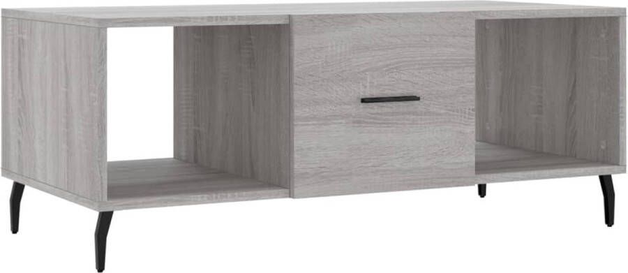VidaXL -Salontafel-102x50x40-cm-bewerkt-hout-grijs-sonoma-eikenkleurig - Foto 7