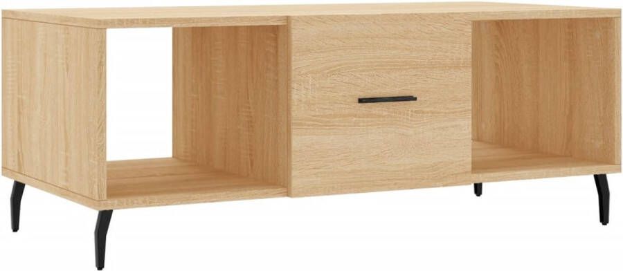 VidaXL -Salontafel-102x50x40-cm-bewerkt-hout-sonoma-eikenkleurig - Foto 9