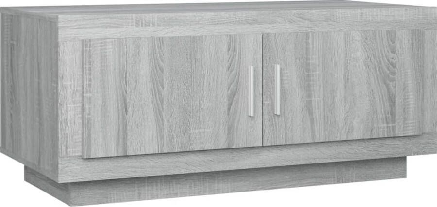 VidaXL -Salontafel-102x50x45-cm-bewerkt-hout-grijs-sonoma-eikenkleurig - Foto 5