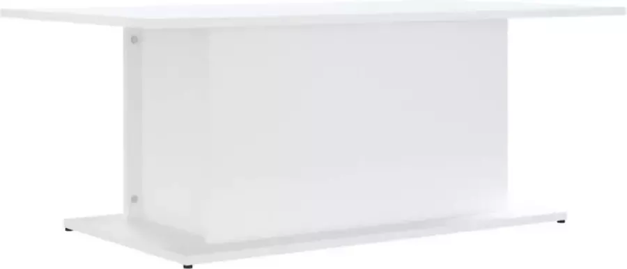 VidaXL -Salontafel-102x55 5x40-cm-spaanplaat-wit - Foto 4