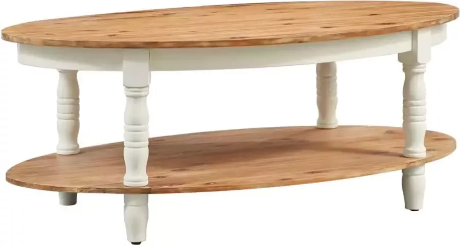 VidaXL Salontafel 102x62 5x42 cm massief acaciahout