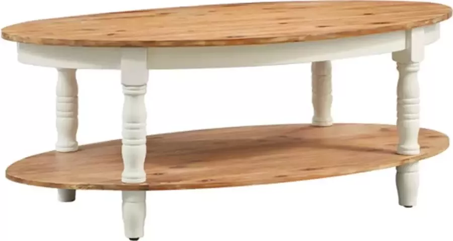 VidaXL Salontafel 102x62 5x42 cm massief acaciahout - Foto 1