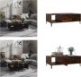 VidaXL Salontafel 103-5x60x35 cm spaanplaat gerookt eikenkleurig Salontafel Salontafels Koffietafel Woonkamertafel - Thumbnail 3