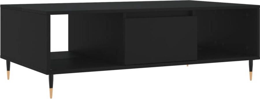 VidaXL -Salontafel-104x60x35-cm-bewerkt-hout-zwart - Foto 3