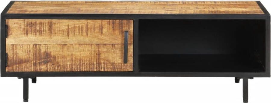 VidaXL -Salontafel-105x50x35-cm-ruw-mangohout - Foto 5