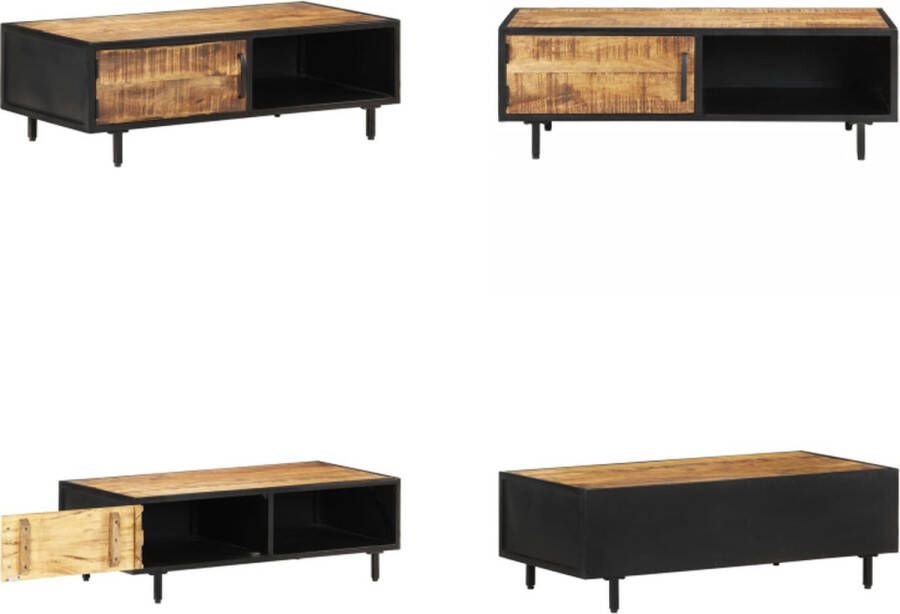 VidaXL -Salontafel-105x50x35-cm-ruw-mangohout