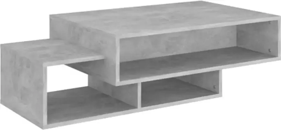 VidaXL -Salontafel-105x55x32-cm-bewerkt-hout-betongrijs - Foto 4