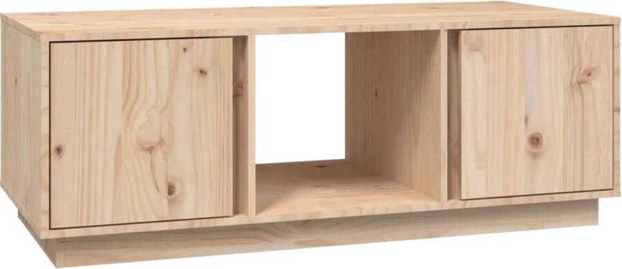 VidaXL -Salontafel-110x50x40-cm-massief-grenenhout - Foto 2