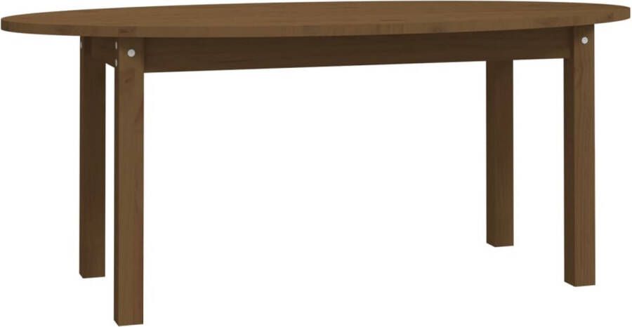 VidaXL -Salontafel-110x55x45-cm-massief-grenenhout-honingbruin - Foto 4