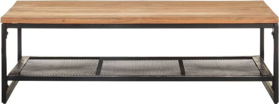 VidaXL -Salontafel-110x60x35-cm-massief-sheeshamhout - Foto 2