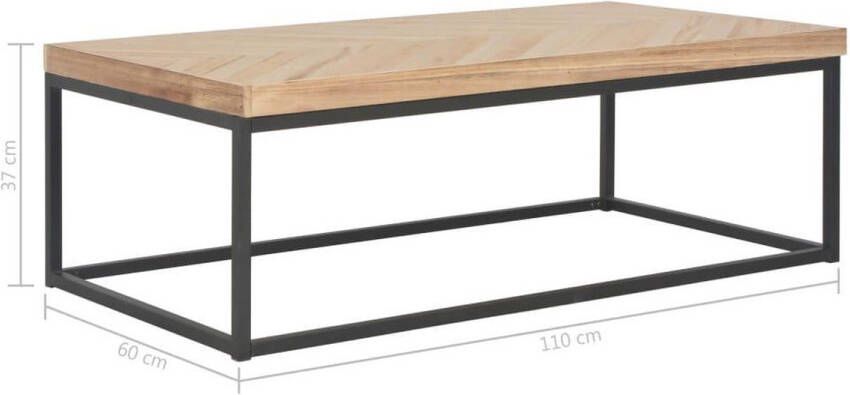 VidaXL -Salontafel-110x60x37-cm-massief-hout