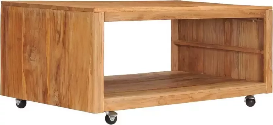 VidaXL -Salontafel-110x60x40-cm-massief-teakhout - Foto 3
