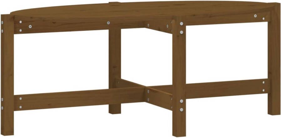 VidaXL -Salontafel-118x63x45-cm-massief-grenenhout-honingbruin - Foto 2