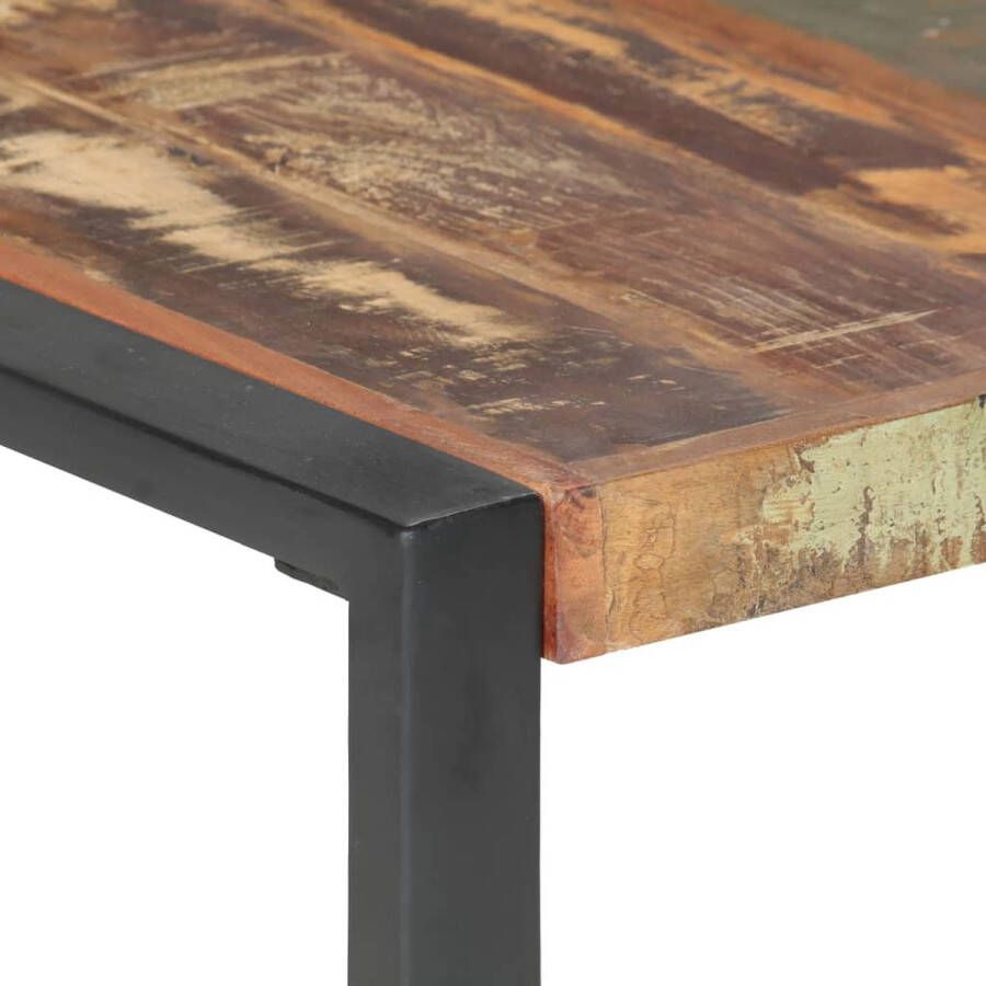 VidaXL -Salontafel-140x140x40-cm-massief-gerecycled-hout - Foto 1