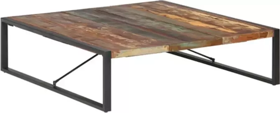 VidaXL -Salontafel-140x140x40-cm-massief-gerecycled-hout - Foto 3