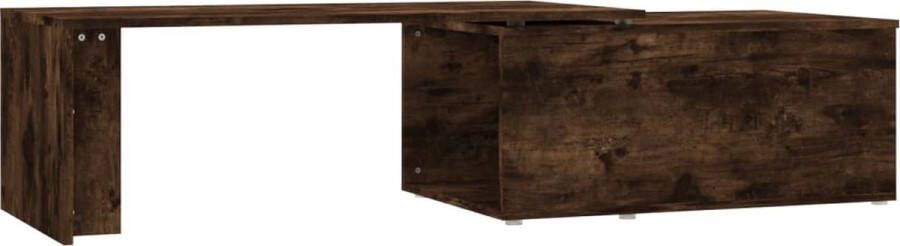 VidaXL -Salontafel-150x50x35-cm-bewerkt-hout-gerookt-eikenkleurig - Foto 4